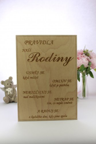 Pravidla naší rodiny