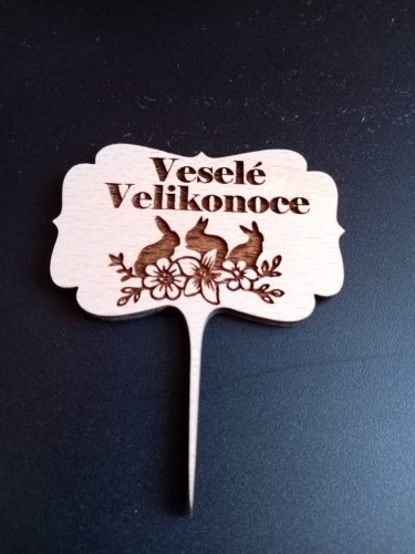 Zápich Velikonoční se zajíci