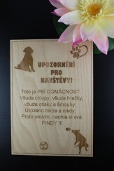 Cedule ke psům