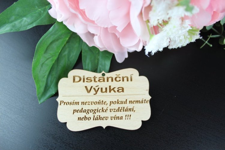 Cedulka - Distanční výuka