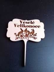 Zápich Velikonoční se zajíci