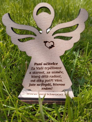 Andělíček pro paní učitelku