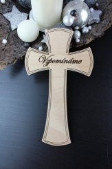 Kříž Vzpomínáme - gravírovaný