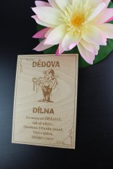 Tabulka Dědova dílna