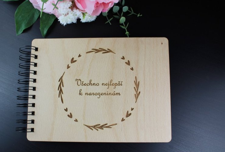 Fotoalbum k narozeninám - Vyberte formát: A5