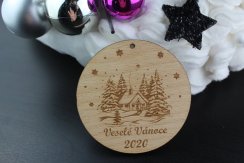 Baňka Veselé Vánoce 2020