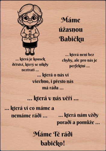 Máme úžasnou babičku A5