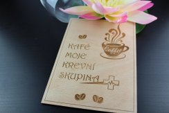 Tabulka Kafé, krevní skupina
