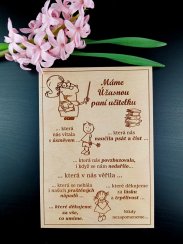 Úžasná paní učitelka