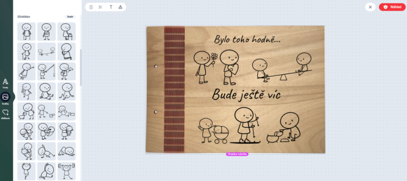 Fotoalbum StickMan A4