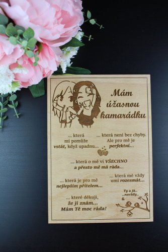 Mám úžasnou kamarádku