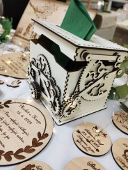 Dřevěný Svatební box - Na společné sny