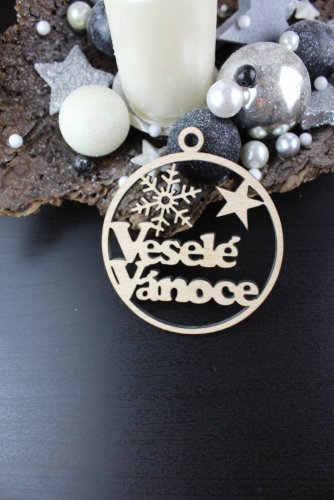 Baňka Veselé Vánoce